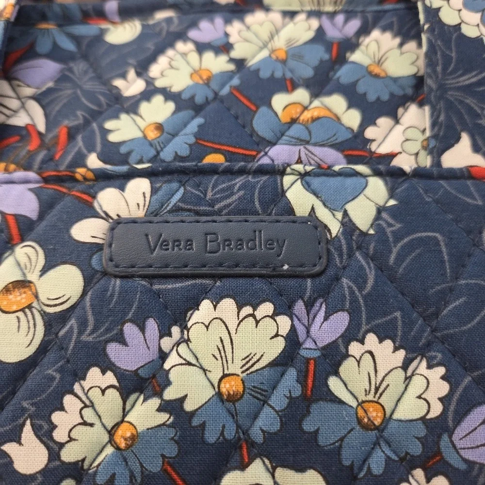 Vera Bradley Hanging Travel Organizer Cosmetic Toiletry Bag Floral Bursts NWT